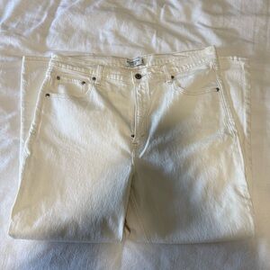 Abercrombie & Fitch White Jeans